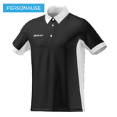 BREEZE POLO - UNISEX - BLACK & WHITE 14